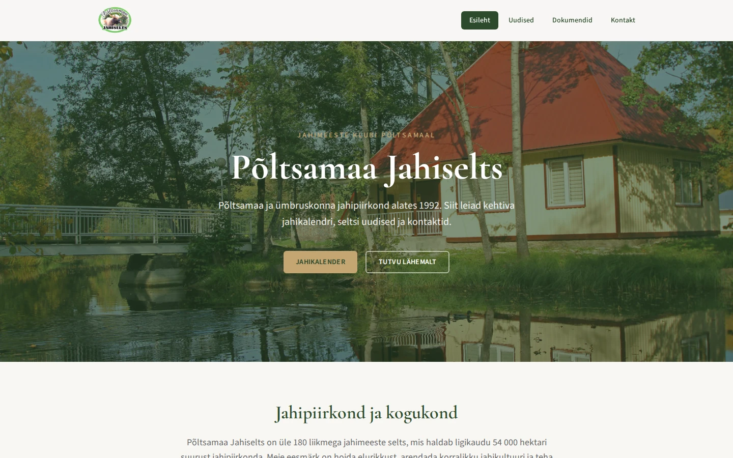 Põltsamaa Jahiseltsi koduleht